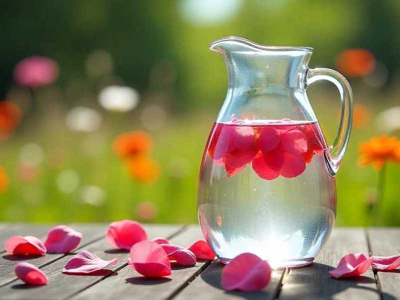 Come fare un’acqua aromatizzata ai petali di&nbsp;rosa